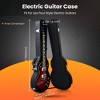 Yescom Electric Guitar Hard Case for LP Les Paul Style Electric Guitar Wooden Hard Shell Lockable Black - 2 of 4