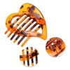 Unique Bargains Fashion Heart-Shaped Hollow Hair Clip Hairdo Clip 1 Pc - 2 of 4