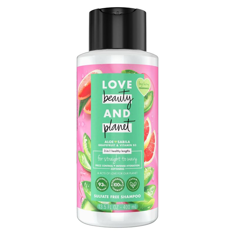 Love Beauty and Planet Aloe &#38; Sabila Sulfate Free Shampoo - 13.5 fl oz, 2 of 7