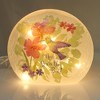 Stony Creek 6.25 In Mom Lighted Round Glass Vase Mothers Day Novelty Sculpture Lights - 2 of 2