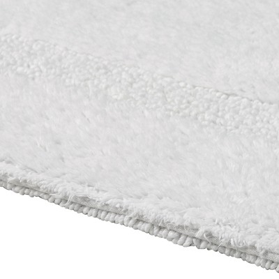 Lux Premium 100% Cotton Tufted Solid Reversible 4 PC Bath Rug Set – Ultra-Soft, Water-Absorbent, Durable, Machine Washable Bathroom Rug