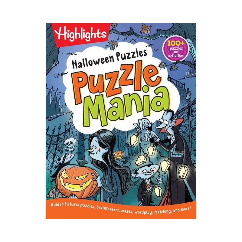 Halloween Puzzles - (Highlights Puzzlemania Activity Books) (Paperback), 1 of 2