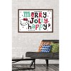 Trends International Hello Kitty: 17 Holiday - Merry Jolly Happy Framed Wall Poster Prints - 2 of 4