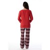 Just Love Ultra-Soft Womens Pajama Pant Set with Matching Socks with Sayings / Christmas Pajamas - 4 of 4