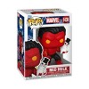 Funko POP! Marvel: Holiday Red Hulk Bobblehead Figure - 2 of 3