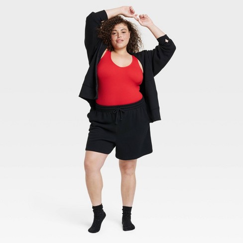 Women's Seamless Bodysuit - Colsie™ Red 1X