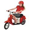 Razor Pocket Mod Miniature Euro 24 Volt Electric Retro Scooters, 1 Red & 1 Black - 2 of 4