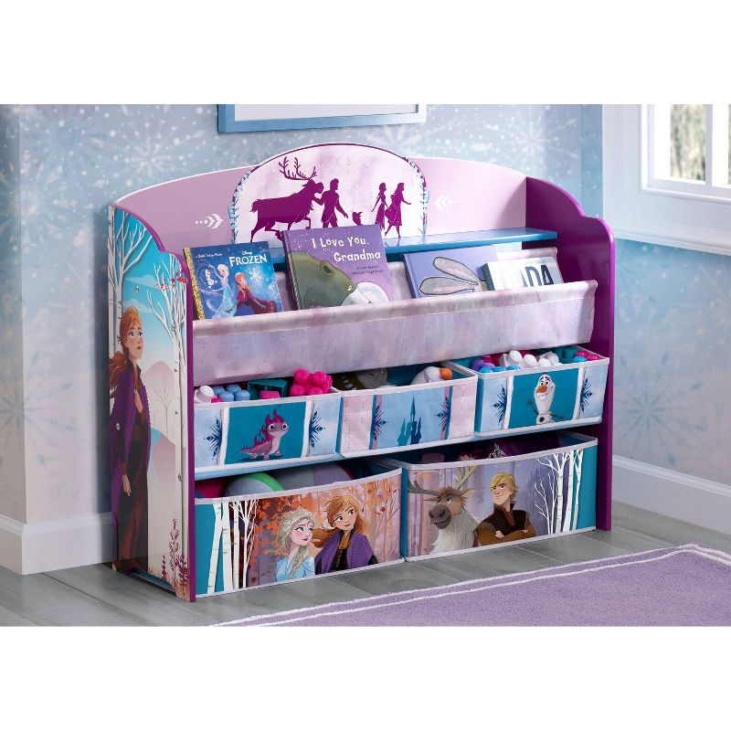 Disney Frozen 2 Deluxe Kids&#39; Toy and Book Organizer - Delta Children, 3 of 11