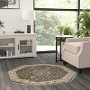 Masada Rugs Traditional Area Rug Runner - Design B404 - 2 of 4