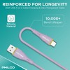 PHILCO 20W 4Ft  USB-A To USB-C Cable, Silicone, High-Speed Data Transfer, Compatible with USB-C Devices - 4 of 4