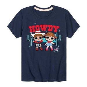 Boys' - LOL Surprise! - Howdy Neon Short Sleeve Graphic T-Shirt - 1 of 4