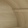 Vynxaria 70.28" Tall Arched Kitchen Pantry with Rattan Doors & Adjustable Shelves - 3 of 4