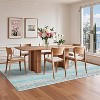 Washable Vintage Printed Rug Non Slip Low Pile Rug Soft Retro Throw Floor Cover Foldable Indoor Carpet for Living Room Bedroom - 3 of 4
