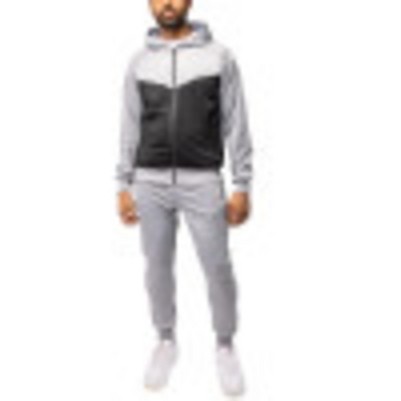 32030-heather grey/black/white