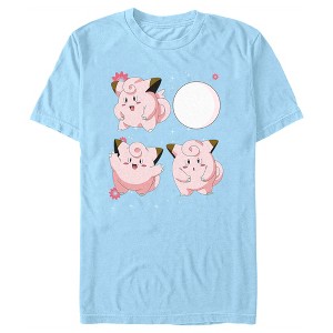 Men's Pokemon Clefairy Evolution T-Shirt - 1 of 4