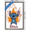 Trends International Disney Lilo & Stitch (2002) - Fire & Attitude Framed Wall Poster Prints - 3 of 4