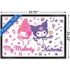 Trends International Hello Kitty and Friends: 23 My Favorite Flavor - My Melody & Kuromi Framed Wall Poster Prints - 3 of 4