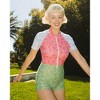 Daisy Patch Retro Rash Guard One-Piece - 2 of 4