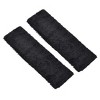 Unique Bargains Running Yoga Exercise Workout Elastic Terry Cloth Headband Sweatband Black 2 Pcs - 3 of 4