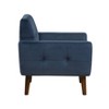 CAVINAS Accent Chair Contemporary Living Room Chair with Upholstered Velvet Cushion Comfy Chair - 3 of 4