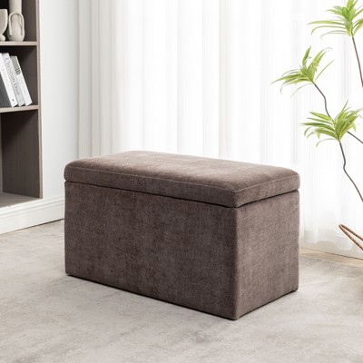 Wovenbyrd Duvall Upholstered Ottoman with Storage