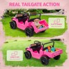 Jojoka 12V Licensed Toyota Ride-On Pickup Truck for Kids, Electric Vehicles with Remote Control, Suspension, Truck Bed - 3 of 4