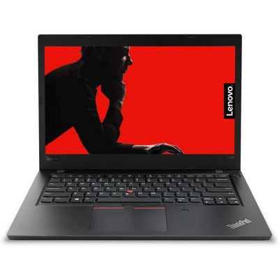 Refurbished: Lenovo Thinkpad L480 14" Laptop Intel i5 1.6GHz 8GB 256GB SSD Windows 11 Pro - Manufacturer Refurbished