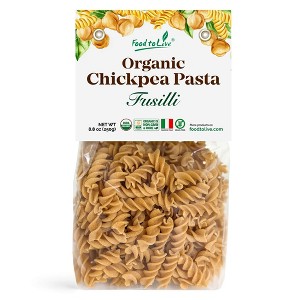 Organic Chickpea Fusilli Pasta, 8.8 oz - by Food To Live - 1 of 4