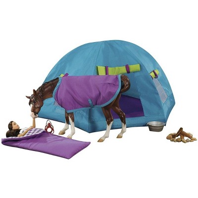 Breyer Animal Creations Breyer 1:9 Traditional Series Model Horse Set: Backcountry Camping