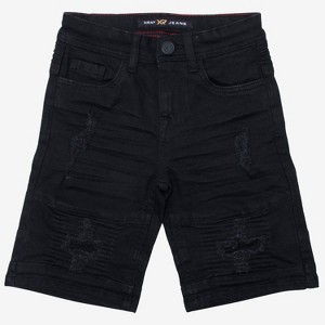 X RAY Boy's Stretch Denim Shorts,Jeans Shorts -Kids Shorts - 1 of 4