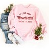 Simply Sage Market Women's Graphic Sweatshirt It's The Most Wonderful Time Of The Year - 3 of 4