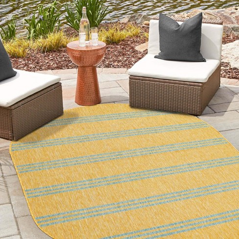 Jill Zarin Costa Rica Outdoor Rug, Size: 2' 0 x 8' 0 Runner, Gray