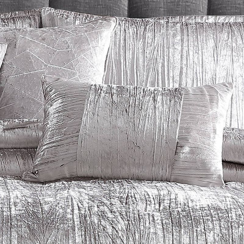 Turin Crinkle Velvet Comforter Set - Riverbrook Home, 3 of 15
