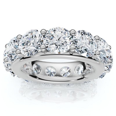 Pompeii3 13Ct Diamond Eternity Ring in 14k Gold or Platinum Lab Created