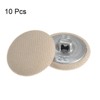 Unique Bargains Round Metal Sewing Cloth Covered Button 10 Pcs - 3 of 4