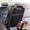 iMountek"PU Leather Car Armrest Pad Cover Protector for Center Console Cushion Fit for SUV Truck Car"Black - 3 of 4