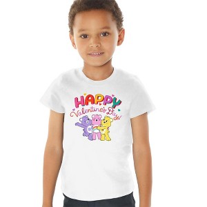 Toddler Boys' Care Bears Happy Valentine's Day Toddler Tee - 1 of 4
