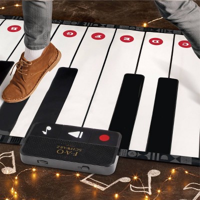 FAO Schwarz Giant 69&#34; Dance-On Piano Mat_1