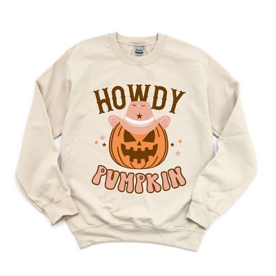 Simply Sage Market Women's Graphic Sweatshirt Howdy Pumpkin