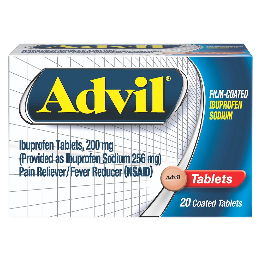 UPC 305730133203 product image for Advil Pain Reliever/Fever Reducer Film-Coated Tablets - Ibuprofen (NSAID) - 20ct | upcitemdb.com