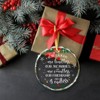 Our Friendship is Endless Christmas Ornaments Gifts for Women - Glass Best Friend Ornaments for Christmas Tree Decorations - 2 of 4