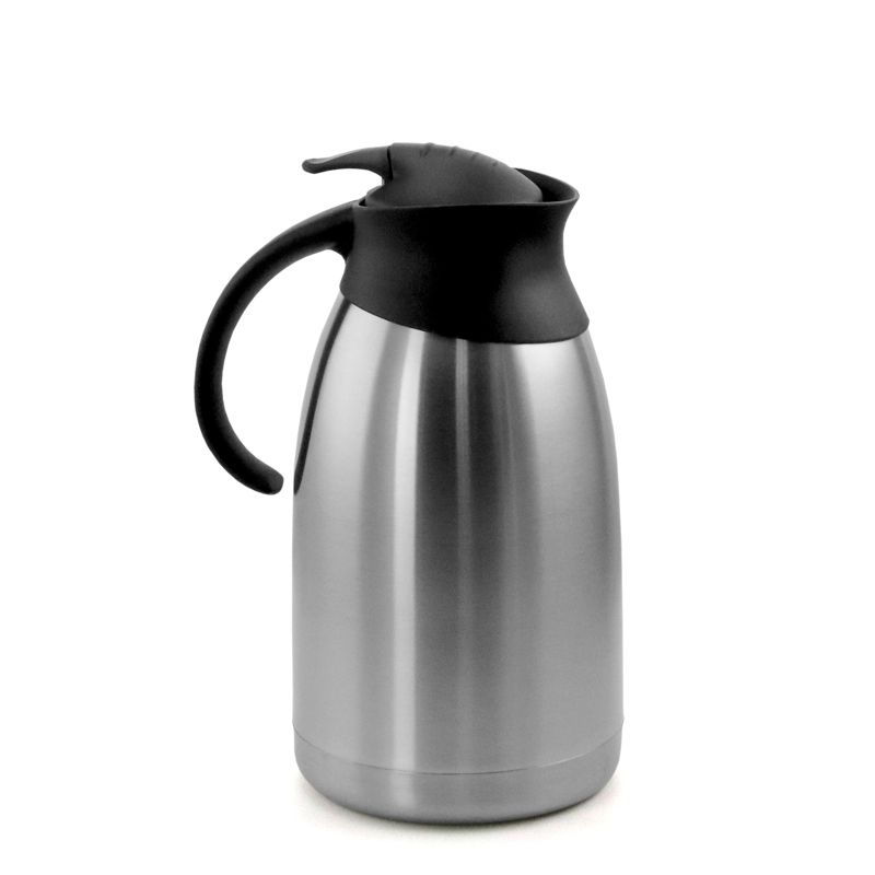 MegaChef 2L Stainless Steel Thermal Beverage Carafe for Coffee and Tea, 1 of 6