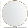 Rinlon Mirror - 30" x 30" - MRR1051 - Gold - Safavieh - 4 of 4
