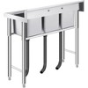 WhizMax Free Standing Stainless-Steel Single Bowl Commercial Restaurant Kitchen Sink - 3 of 4