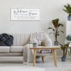 Stupell Industries Welcome Family is Forever Framed Giclee Art, White, 30" x 13" - 3 of 4
