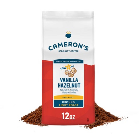 Cameron's Vanilla Hazelnut Light Roast Ground Coffee - 12oz : Target