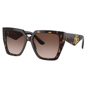 Dolce & Gabbana DG 4438 502/13 Womens Butterfly Sunglasses Havana 55mm - 1 of 3