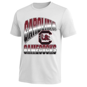 NCAA South Carolina Gamecocks Men's White Short Sleeve T-Shirt