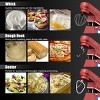 Costway Tilt-Head Stand Mixer 7.5 Qt 6 Speed 660W with Dough Hook, Whisk & Beater Red - 4 of 4