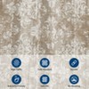 Area Rugs Floral Printed Indoor Mat Soft Non Slip Low Pile Washable Rug Modern Rug for Living Room - 3 of 4